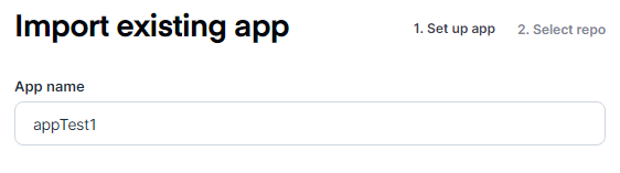 Appflow Add New App